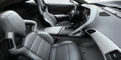 INTERIOR CONFIGURATIONS (SELECT EXAMPLES SHOWN) Jet Black Leather Seating Surfaces (1LT) Jet Black Leather Seating Surfaces with Available