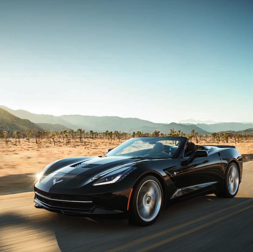STINGRAY CONVERTIBLE. Sacrifice nothing. Engineered from the ground up as a convertible, this Stingray is every bit as tight and responsive as the coupe.