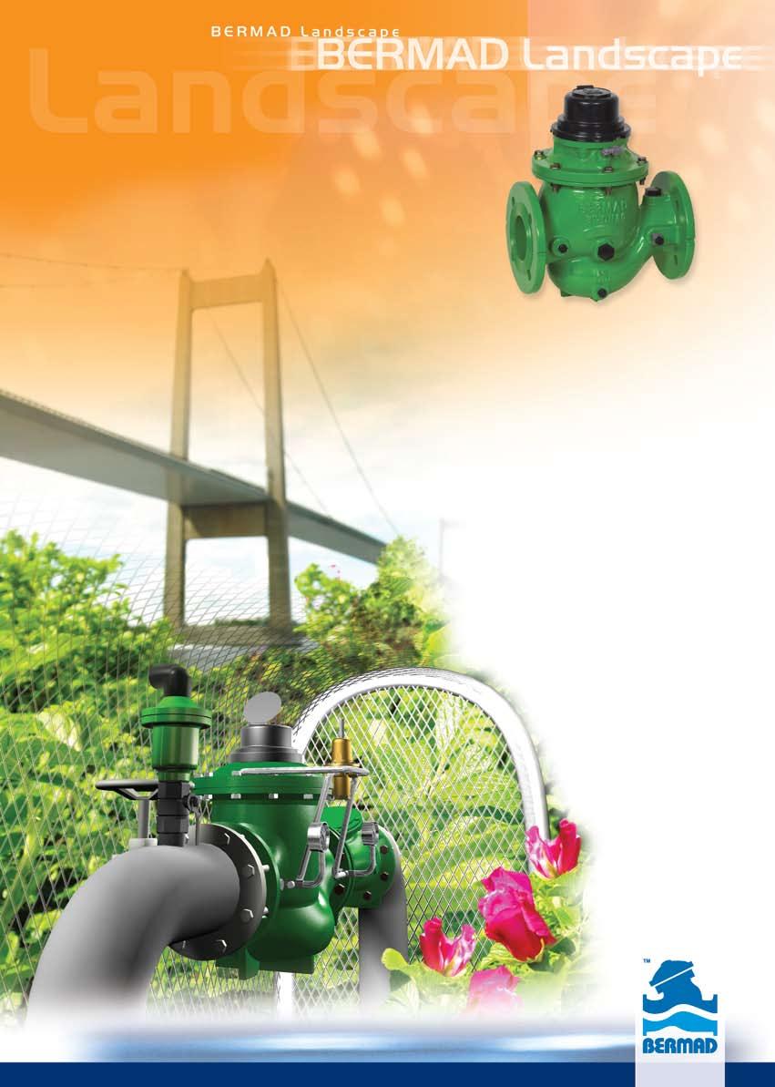 900 Series The BERMAD Landscape Hydrometer with Magnetic Drive integrates a vertical turbine Woltman-type water meter with a diaphragm actuated hydraulic control valve.