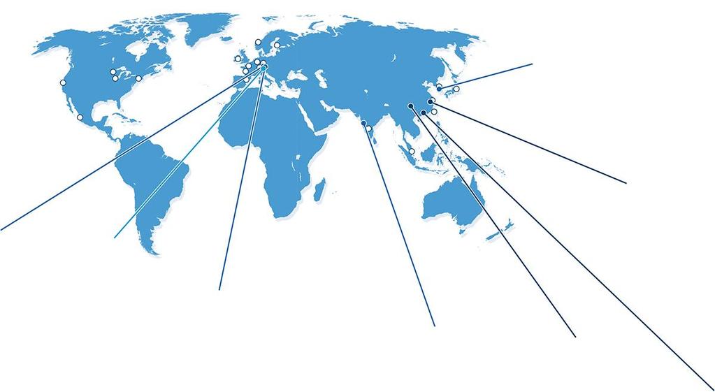 AT&S Locations Production facilities in Europe and Asia