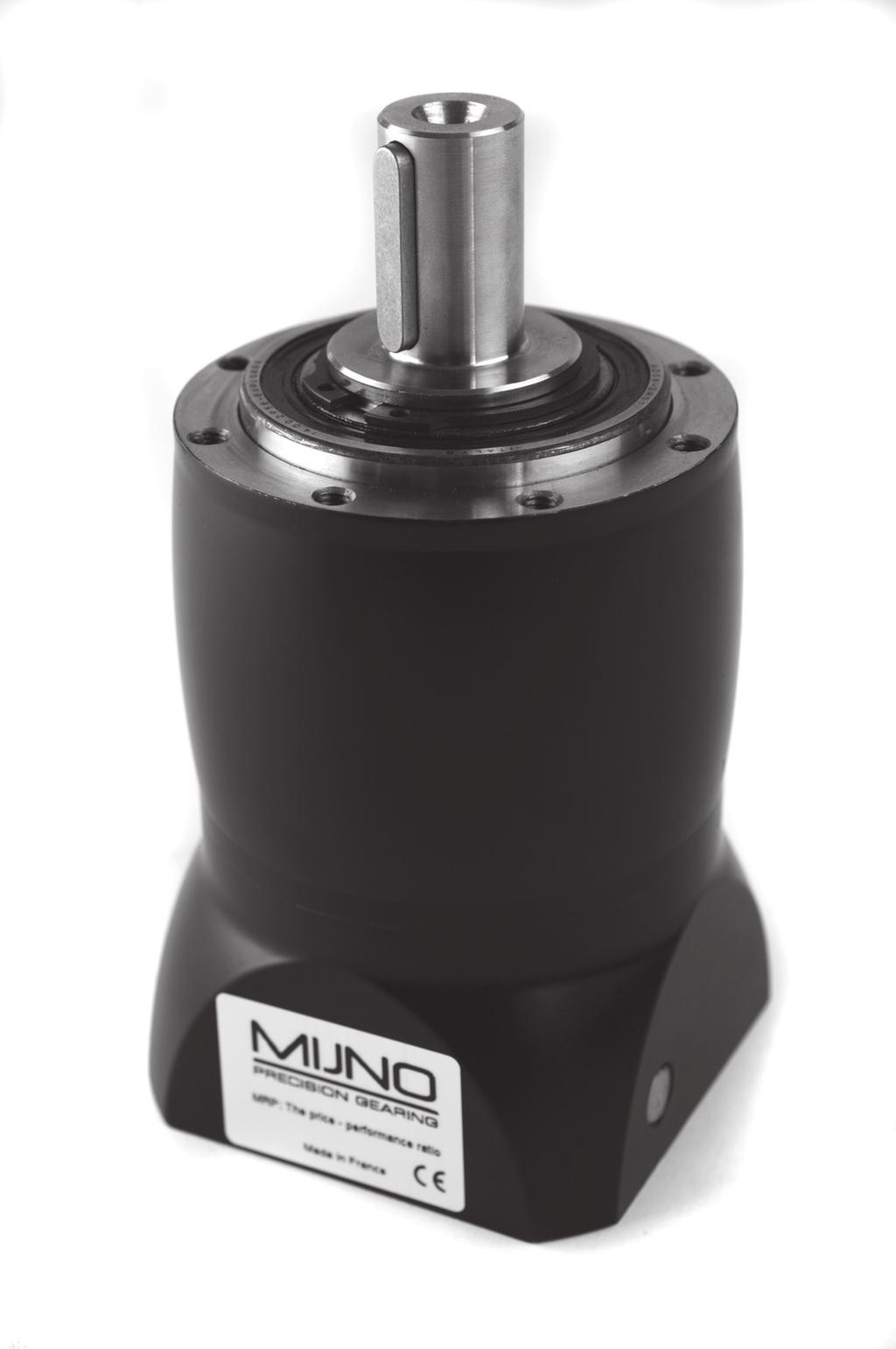 MRP line Standard range dedicated to servo-applications requiring precision, robustness and economy Up to 290 Nm rated Satellite gears are cantilever supported on hardened and ground shafts Output