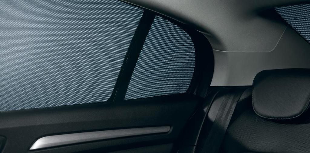 Glazing 01 Sun visor - Full pack 02 By providing shade, they improve your daily comfort inside the vehicle and give optimal protection