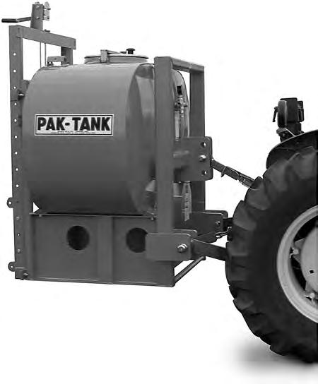 UTILITY TANKS B-5 paktank spray accessories hose reels spray booms pricelist section C tank volume lbs.