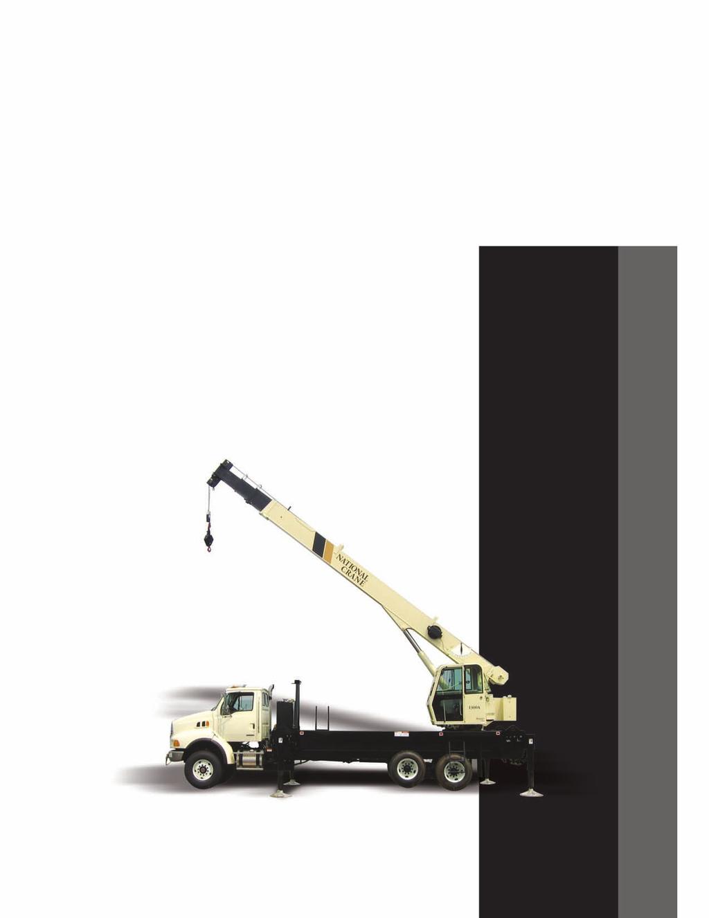 Series product guide features All New Design 110' Four-Section Boom 30 Ton Rating Self-lubricating Easy Glide Wear Pads Internal Anti-twoblock NEW VISION CAB contents Features 2 Mounting