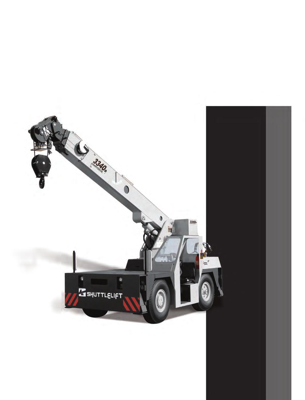 product guide contents Features 2 Specifications 3 features 4 models 333F: 8.5T (7.7mt) 3section boom with 25 ft. 2 in. (7.6m) Tip Height 333FL: 8.5T (7.7mt) 3section boom with 33 ft. 6 in. (1.