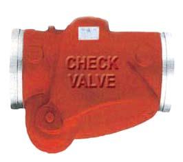 Fireriser Check Valve Grooved Check Valves, UL, ULC Listed/FM Approved Grooved End, Size: 2-1/2", 3"4",6"and 8" Fig. No.