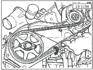 The power steering pump/alternator mounting bracket is held in place by 6mm allen fasteners. (Image 11) 26) Remove the thermostat housing along with the thermostat noting the thermostats orientation.