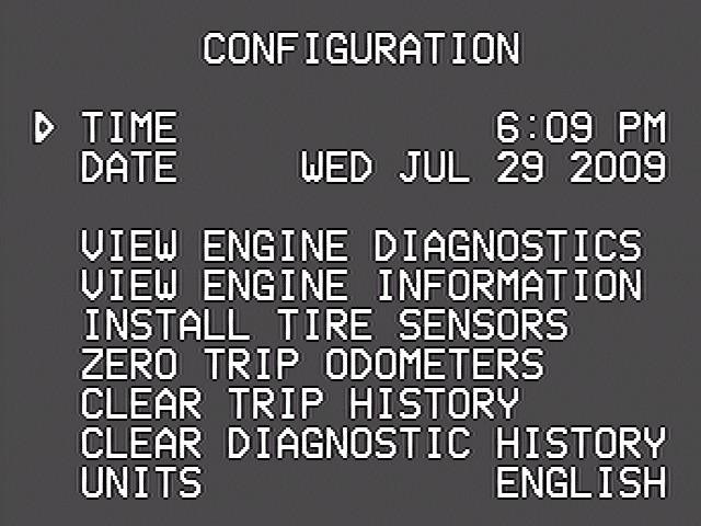To move a sensor from one tire to another, delete it from the original position, then follow the installation procedure just described.