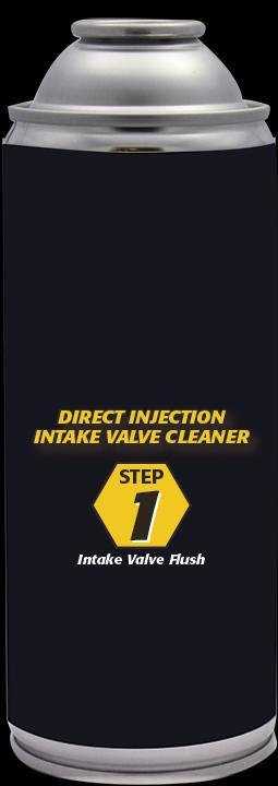 Direct Injection Air Intake System & Valve Cleaner - Kit Direct Injection Air Intake System & Valve Cleaner is a two step solvent-based cleaning formulation, specifically designed to dissolve the