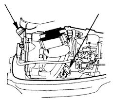 INSPECTION AND MAINTENANCE Maintaining engine oil If the engine oil is low, the life of the engine will be shortened significantly.