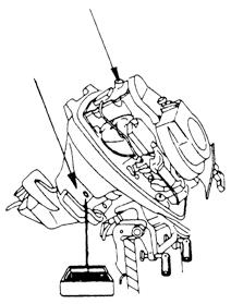INSPECTION AND MAINTENANCE Notes Drain hole Your outboard motor should receive careful, and complete inspection at 00 hours. This is the best time for major maintenance procedures to be carried out.