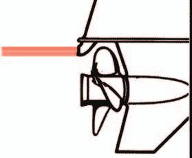 ) Thru-hub exhaust and over-hub exhaust propellers are used on boats where the exhaust passes out though the rear of the torpedo on the lower unit, around the propeller shaft.