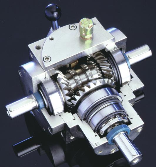 Switch and Reverse Gear Boxes are spiral bevel gear boxes, used to engage and disengage 90º-torque