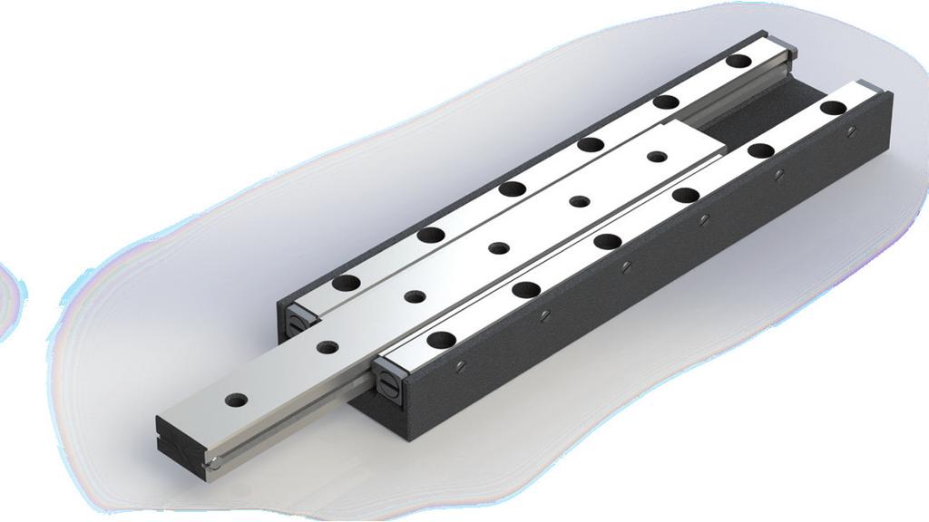 L O W P R O F I L E S L I D E S RTS Frictionless low profile slides model RTS are fine preloaded linear motion units, ready for mounting.