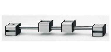 8.1.5 Ball-Bush Block Guides Ball-bush block guide, size 40x40, Shaft D14 In terms of application and characteristics, the modular ball-bush block guides are similar to those of the ballbearing guide