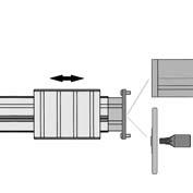 Various drives adaptable using the Adapter Shaft and Adapter Flange