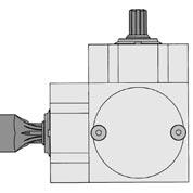 Bevel Gearboxes feature high efficiency, have low backlash gears and low mechanical wear.