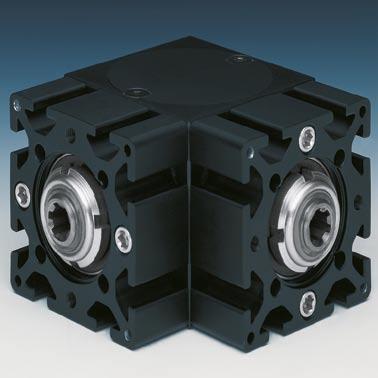 20 Bevel Gearbox WG 180 D Efficiency = 91 % m = 2.7 kg 1 pce. 0.0.408.