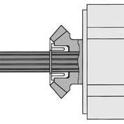 Sealing Plug N with sealing effect in the bevel gear hub.