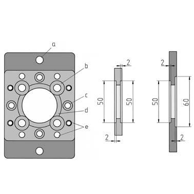 29 Adapter Plates Adapter Plates for universal connection between drives, Bevel Gearboxes, Reverse Units and profiles.