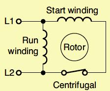 As a result when the motor circuit is again energized, the motor will not turn but simply produce a humming sound.