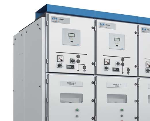 xgear Under license from Eaton MV switchgear system with sustainability built-in Combining advanced technology with proven engineering excellence, the xgear 12 kv, 17.