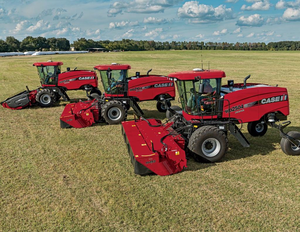 CHOOSE THE RIGHT HEADER FOR YOUR FIELDS. Case IH headers offer reliable and trouble-free performance with a cutterbar that has been tested and proven on millions of acres.