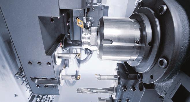 Applications and parts Machine and technology êêspindle options êêperformance diagrams Control technology Technical data series Main drive with Direct Drive technology for the best cutting