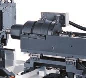 the X-axis Integrated spindle drive with max.