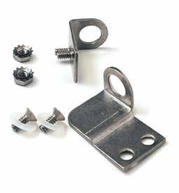 JIC STYLE ENCLOSURES JIC Padlock Kit The JIC Padlock Kit includes both a cover staple and a box staple that work together to provide a padlock secured option for a JIC Enclosure.