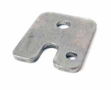 FabTech's Nema Mounting Foot is reversible except for the NEMA offset for Type 3R. This version mounts on the top of the box only. NEMA FLAT PRODUCT NO. THICKNESS MATERIAL FINISH NOTES NH-20310 A:.
