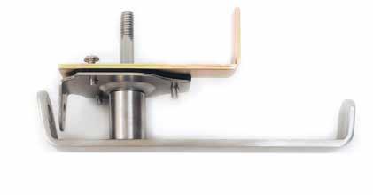 FLOOR-MOUNT TYPE 4 AND 12 ENCLOSURES Door Handles: Padlockable at Top Kit This handle can work in conjunction with either a single point latch or a Three Point latch to provide a means for padlocking