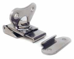 MISCELLANEOUS HARDWARE Wing Turn Draw Latch Wing Turn Draw Latch can be used for various enclosure sealing applications where the cover and box are aligned in a manner to achieve an over center