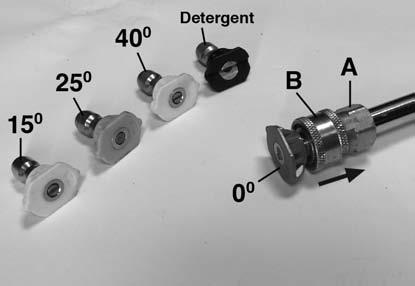 9B to its maximum setting (towards the left). 8) Pull recoil starter to start engine. Fig.9C. Pull recoil starter slowly until resistance is felt, then pull rapidly to start engine.