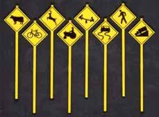 WARNING SIGNS PICTURE SIGNS 8 DIFFERENT #2076 8 00