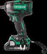 18 VOLT CORDLESS 18V Lithium-Ion Brushless Impact Wrench WR18DBDL2 Drive 1/2" Square 0-1,000 / 2,000 / 2,700 RPM Impact Rate 0-1,200 / 2,500 / 3,600 BPM
