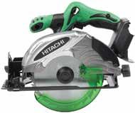at 90 Cut Depth @ 90 2-19/32" Cut Depth @ 45 1-13/16" 18V Lithium-Ion 6-1/2" Circular Saw (Tool Body Only) C18DSLP4 Blade Diameter 6-1/2" 0-3,400 RPM Electric Brake Yes (without battery) 6.