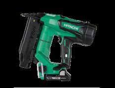 18 VOLT CORDLESS 2" 18V Brushless Lithium-Ion 18-Gauge Brad Nailer NT1850DE Nail Capacity 100 Magazine Angle Straight Nails Per Charge 1,650 (with BSL1830C battery) 7.3 lbs (1) 18V Compact 3.