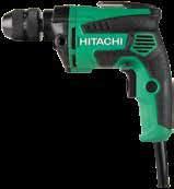 designed for maximum maneuverability Lightweight and compact for greater ease of use Side Handle 956633 Chuck Key 319070 Wood 7/8" Steel 3/8" 3/8" 7-Amp Drill, EVS, Reversible D10VH2 Amps 7.