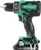18 VOLT CORDLESS DS18DBFL2(S) 18V Lithium-Ion Brushless Driver Drill Also available DS18DBFL2P4 (bare tool only) Lithium-Ion Battery Technology: fade free power and lighter weight than NiCd batteries