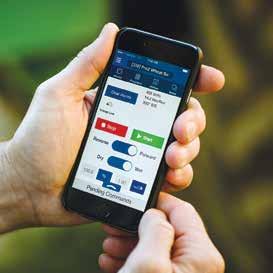 Through the use of the AgSense App from your mobile device, you can gain access to all of your aggregated data, so you can put the