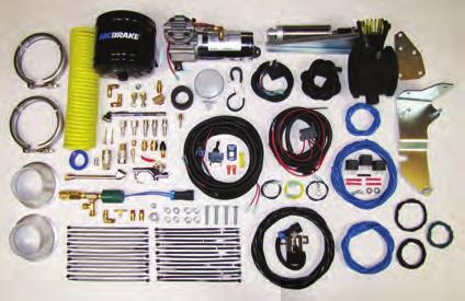 Check that your Pacbrake kit is correct for the application and your kit contains all the necessary parts shown in the photo below.