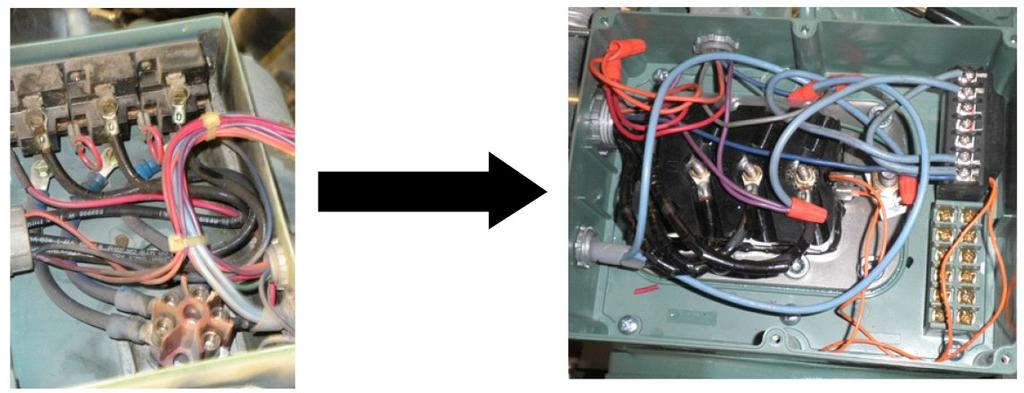8.0 Wiring appendix Reusing Johnson P545 Oil Control General directions (may not be applicable depending system): 1.
