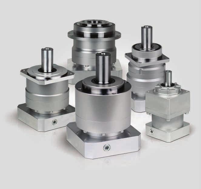 VR Series Inline Planetary Gearheads Exceptional value for mid to high end motion control applications with demanding accuracy requirements The widest range of frame sizes (04-85) and ratios (-00)