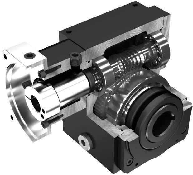 applications with continuous running speeds as high as 4,000 rpm Flexible mounting options include solid shaft, hollow shaft, dual shaft, ISO flange and shrink disc Superior environmental protection: