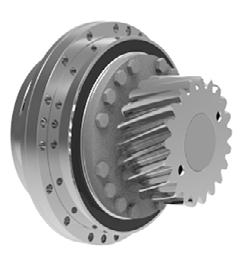 MELIOR MOTION Executions Gearbox sub-assembly