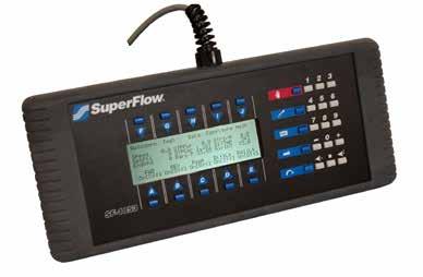 WINDYN DATA ACQUISITION SYSTEM HAND HELD CONTROLLER SuperFlow s advanced WinDyn Data Acquisition System provides a wealth of pre-defined tests.