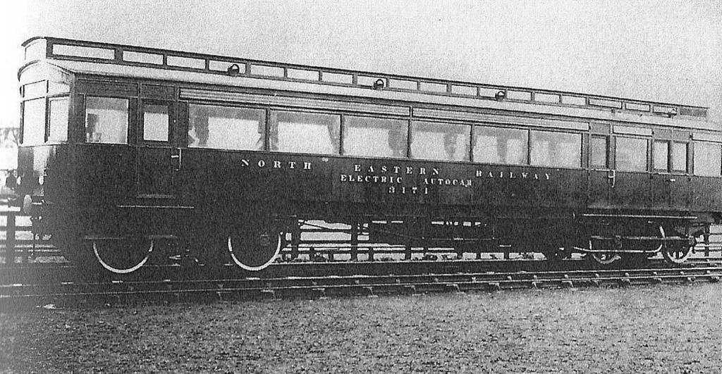 Napier Rail Vehicles Napier Petrol-electric Autocar operated by the North
