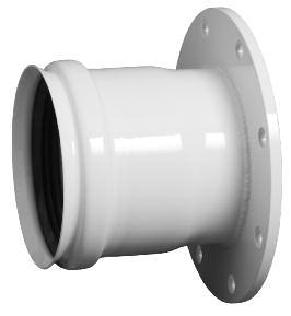 ..9 Compression Flange Adapter Epoxy Coated No.