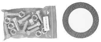BNnG SETS 10 lb. A complete set of Bolts, Nuts and Gaskets packaged individually for each size upon request.